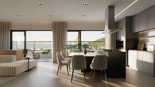 Apartamento com 2 Quartos à venda, 64m² no Coqueiros, Florianópolis