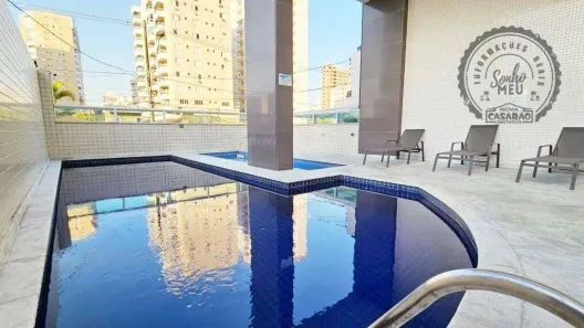 Apartamento com 2 Quartos à venda, 88m² no Guilhermina, Praia Grande