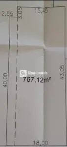 Lote/Terreno à venda, 767m² no Centro, Uberlândia
