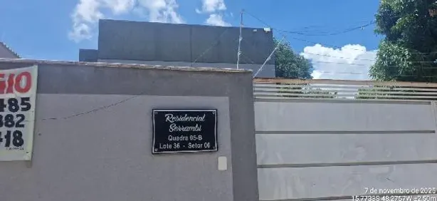 Apartamento com 2 Quartos à venda, 54m² no Parque da Barragem Setor 06, Águas Lindas de Goiás