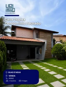 Casa de Condomínio com 4 Quartos à venda, 450m² no Olho D'Água, São Luís