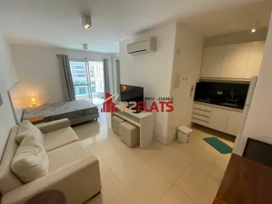Flat com 1 Quarto para alugar, 40m² no Itaim Bibi, São Paulo