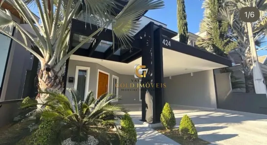 Casa de Condomínio com 4 Quartos à venda, 262m² no Urbanova VII, São José dos Campos