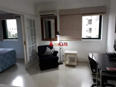 Flat com 1 Quarto para alugar, 36m² no Itaim Bibi, São Paulo