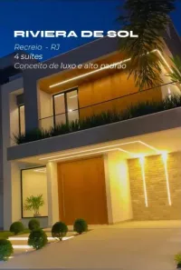 Casa de Condomínio com 4 Quartos à venda, 350m² no Recreio dos Bandeirantes, Rio de Janeiro