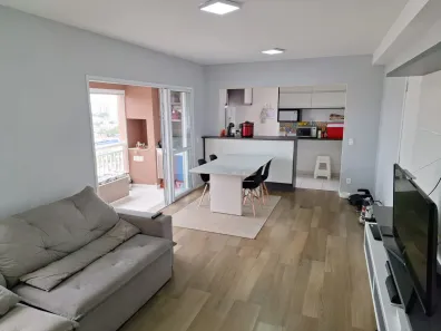 Apartamento com 3 Quartos à venda, 86m² no Vila Homero Thon, Santo André