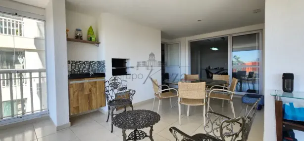 Apartamento com 3 Quartos para alugar, 125m² no Condomínio Royal Park, São José dos Campos