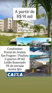 Apartamento com 2 Quartos à venda, 39m² no Fragoso, Paulista