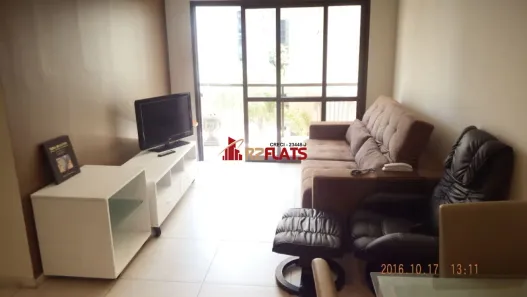 Flat com 1 Quarto para alugar, 45m² no Itaim Bibi, São Paulo