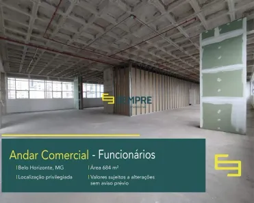 Imóvel Comercial à venda, 684m² no Funcionários, Belo Horizonte