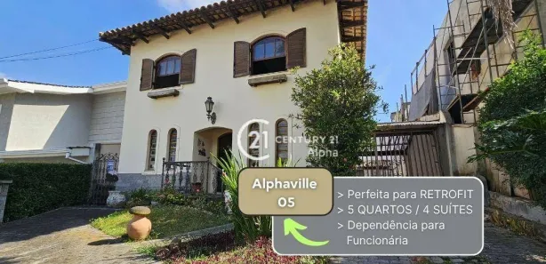 Casa de Condomínio com 5 Quartos à venda, 320m² no Alphaville, Santana de Parnaíba