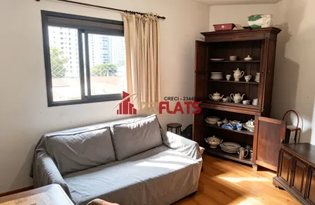 Flat com 1 Quarto à venda, 37m² no Indianópolis, São Paulo