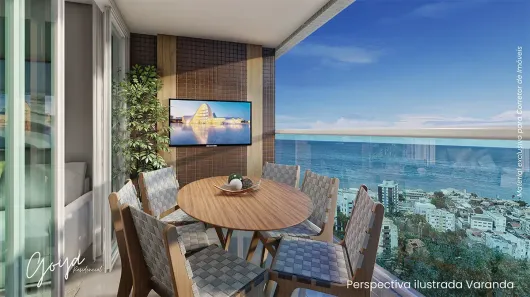 Apartamento com 2 Quartos à venda, 57m² no Rio Vermelho, Salvador