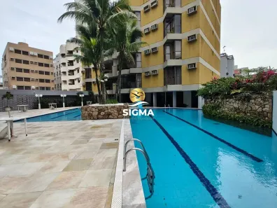 Apartamento com 4 Quartos para alugar, 129m² no Enseada, Guarujá
