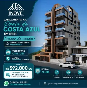 Apartamento com 2 Quartos à venda, 60m² no Iriri, Anchieta