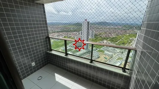 Apartamento com 3 Quartos para alugar, 95m² no Indianópolis, Caruaru