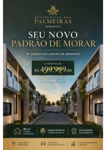 Casa de Condomínio com 3 Quartos à venda, 120m² no Catu de Abrantes (Abrantes), Camaçari