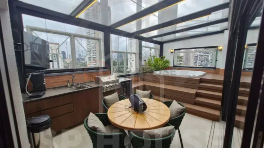 Cobertura com 2 Quartos para alugar, 188m² no Cidade Monções, São Paulo