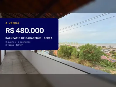 Apartamento com 3 Quartos à venda, 139m² no Balneário de Carapebus, Serra
