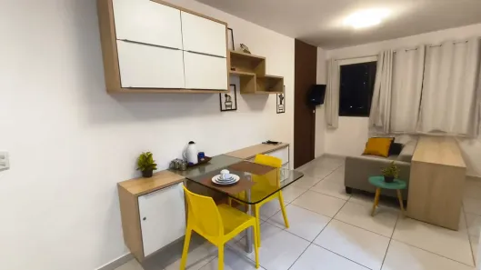 Apartamento com 1 Quarto para alugar, 34m² no Aflitos, Recife
