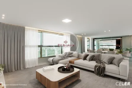Apartamento com 4 Quartos à venda, 278m² no Vila da Serra, Nova Lima