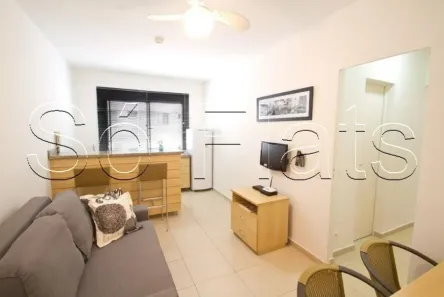 Flat com 1 Quarto para alugar, 33m² no Pinheiros, São Paulo