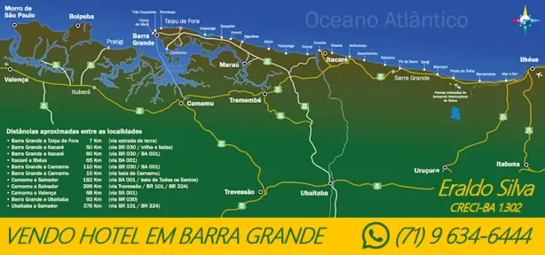 Imóvel Comercial à venda, 2428m² no , Maraú