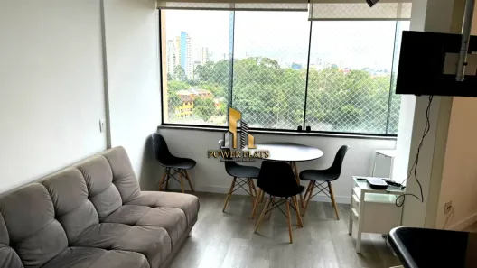Flat com 1 Quarto para alugar, 35m² no Paraíso do Morumbi, São Paulo