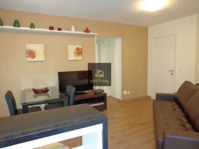 Flat com 1 Quarto para alugar, 40m² no Itaim Bibi, São Paulo