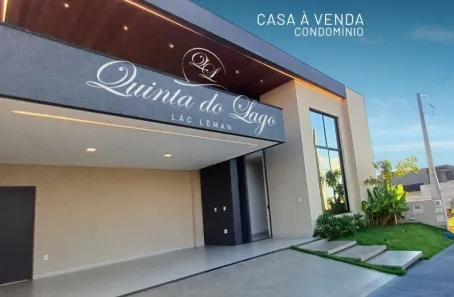Casa de Condomínio com 3 Quartos à venda, 186m² no Quinta do Lago - Lac Léman, São José do Rio Preto