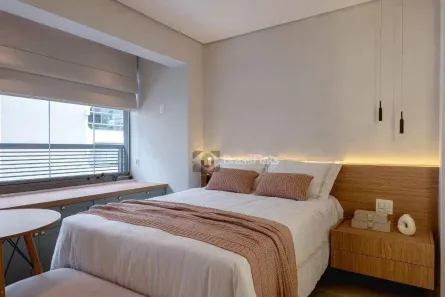 Flat com 1 Quarto para alugar, 27m² no Itaim Bibi, São Paulo