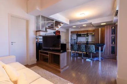 Cobertura com 1 Quarto para alugar, 84m² no Cerqueira César, São Paulo