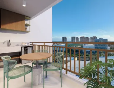 Apartamento com 3 Quartos à venda, 68m² no Presidente Kennedy, Fortaleza