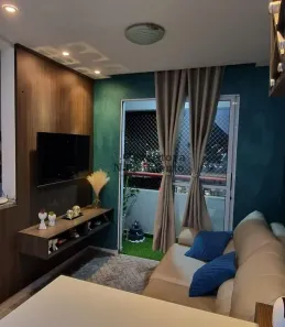 Apartamento com 2 Quartos à venda, 48m² no Loteamento Villa Branca, Jacareí