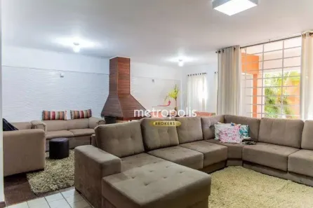 Sobrado com 5 Quartos à venda, 443m² no Jardim, Santo André