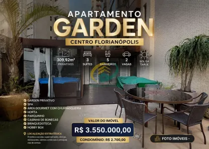 Apartamento com 3 Quartos à venda, 310m² no Centro, Florianópolis