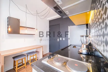 Apartamento com 1 Quarto para alugar, 43m² no Cidade Monções, São Paulo