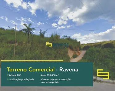 à venda, 108000m² no Ravena, Sabará