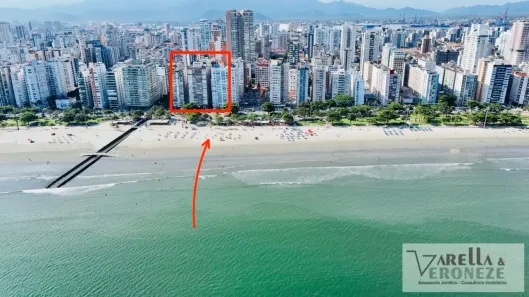 Apartamento com 2 Quartos para alugar, 48m² no Boqueirão, Santos