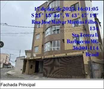 Apartamento com 1 Quarto à venda, 117m² no Santa Tereza II, Barbacena