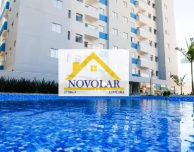 Apartamento com 2 Quartos para alugar, 64m² no Chácaras Antonieta, Limeira
