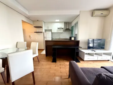 Apartamento com 1 Quarto para alugar, 55m² no Cerqueira César, São Paulo