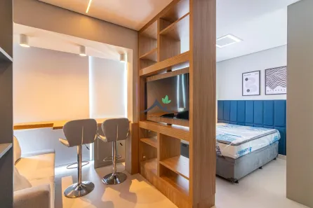 Apartamento com 1 Quarto para venda ou aluguel, 24m² no Vila Olímpia, São Paulo