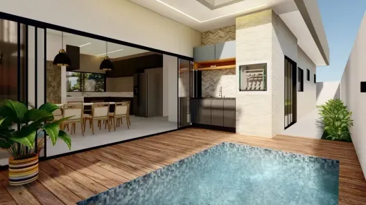 Casa com 3 Quartos à venda, 204m² no Jardins Nápoles, Senador Canedo