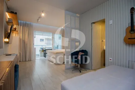 Flat com 1 Quarto à venda, 42m² no Campo Belo, São Paulo