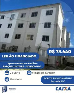 Apartamento com 2 Quartos à venda, 41m² no Maranguape I, Paulista