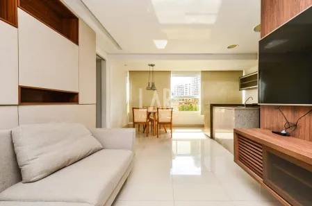 Apartamento com 1 Quarto para alugar, 56m² no Vila da Serra, Nova Lima