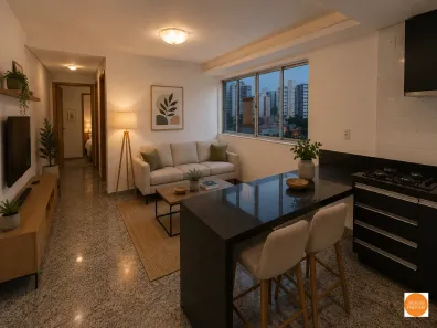Apartamento com 2 Quartos para alugar, 60m² no Funcionários, Belo Horizonte