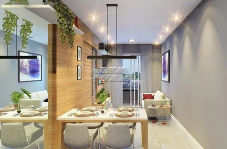 Apartamento com 2 Quartos à venda, 49m² no Vilas do Sobrado, Rio Claro