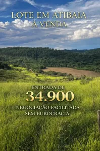 Lote/Terreno à venda, 1000m² no Centro, Atibaia